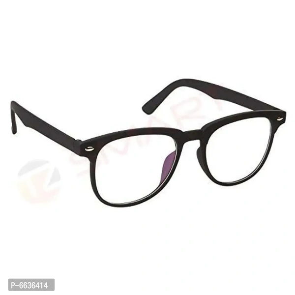 Townsman Shape Black-Transparent UV Protection Sunglasses | Frame For Men and Women