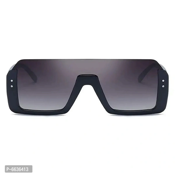 Fashion Square Unisex Half Rim Sunglass