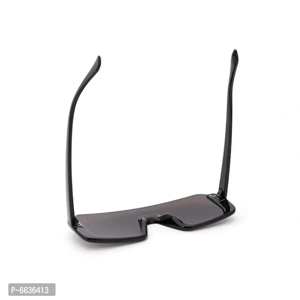 Fashion Square Unisex Half Rim Sunglass