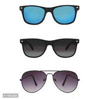 Abner Combo of 3 Sunglasses-Pack of 3