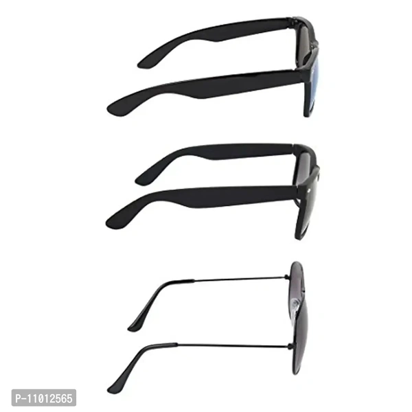 Abner Combo of 3 Sunglasses-Pack of 3