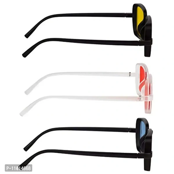 Abner Combo of 3 Unisex Sunglasses Combo-4224