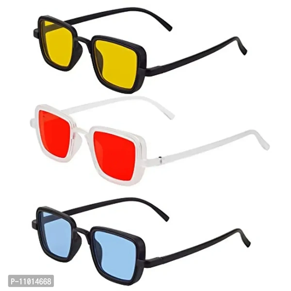 Abner Combo of 3 Unisex Sunglasses Combo-4224