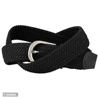 ZORO Women's Cotton Belt (Pack of 2) (ZR-SCB35-27-01_Black Tan)
