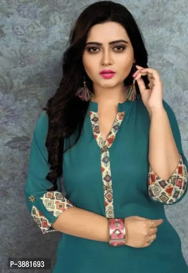 New Plus Size Cotton Kurtis Combo - M