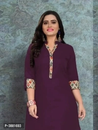 New Plus Size Cotton Kurtis Combo - M