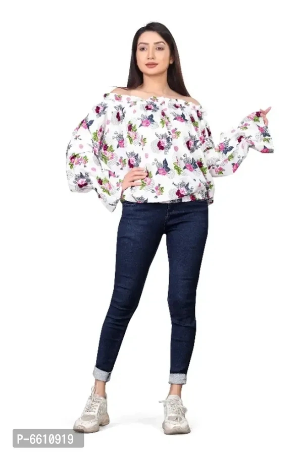 Casual Regular Sleeves Solid Women Body Relaxed Plan Crop Top - l