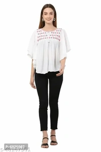 Stylish Rayon Ponchos For Women - l