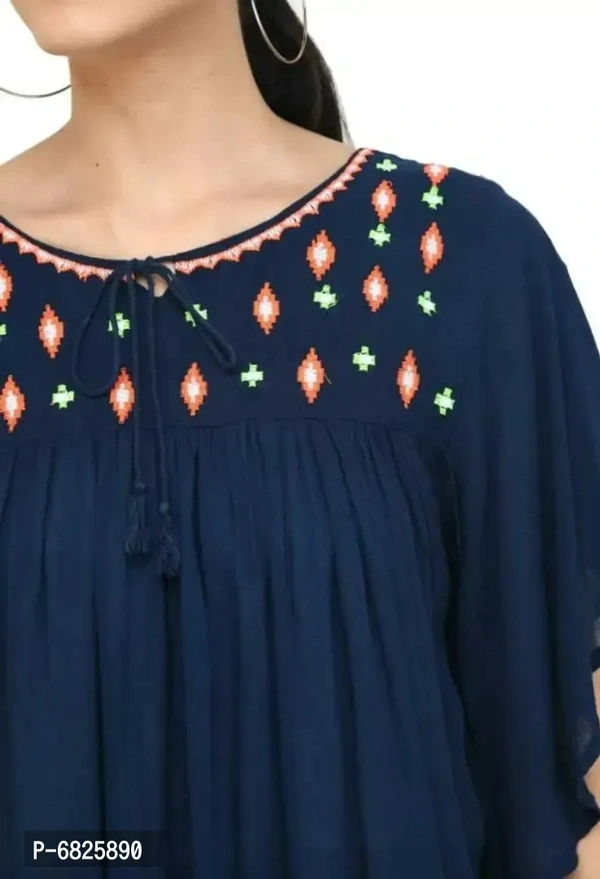 Stylish Rayon Ponchos For Women - l