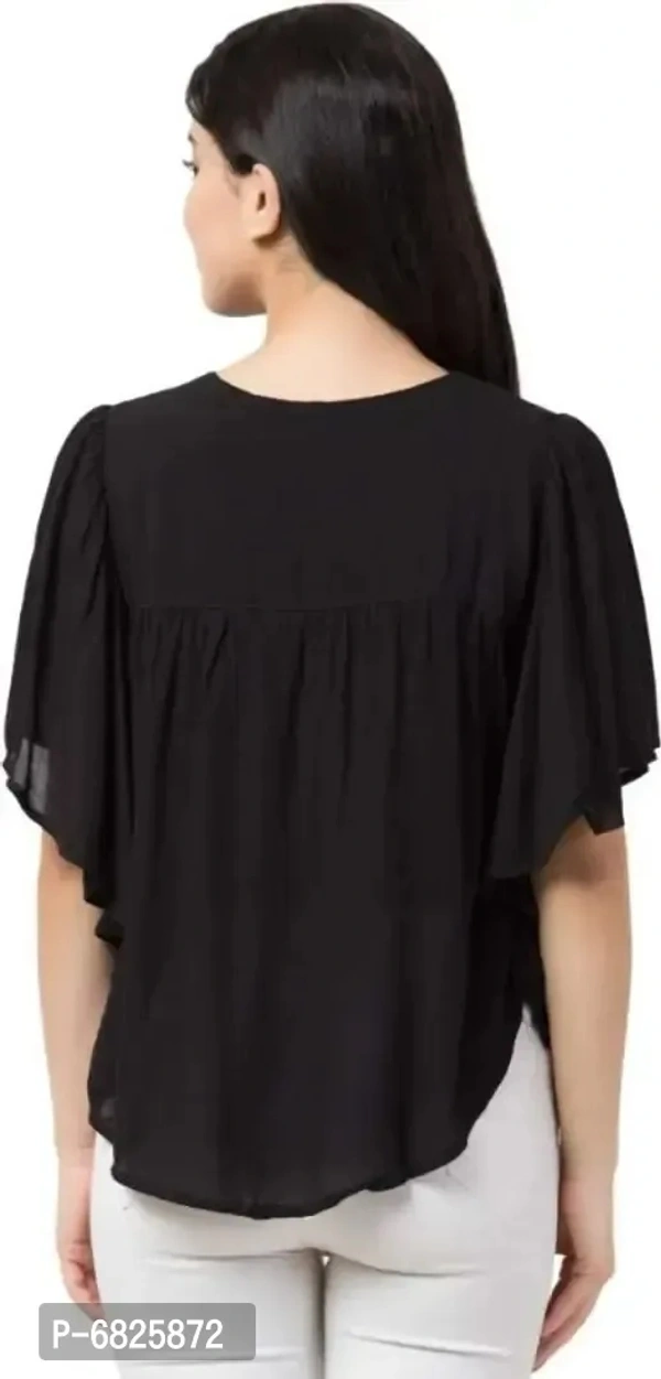 Stylish Rayon Ponchos For Women - M