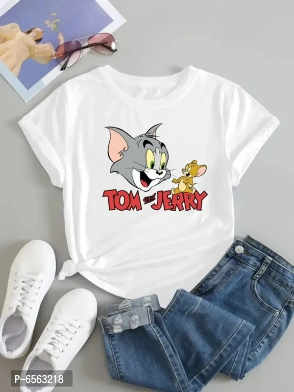 Womens Stylish Funky Printed Tees - xl