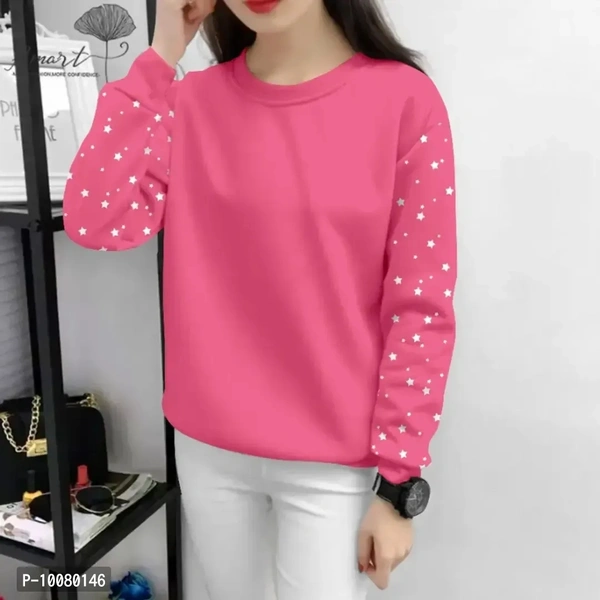 Classic Cotton Printed Tshirt for Womens - M