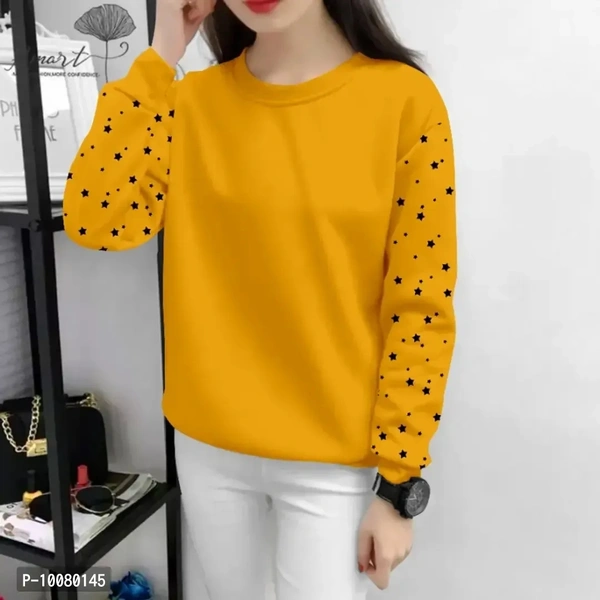 Classic Cotton Printed Tshirt for Womens - M