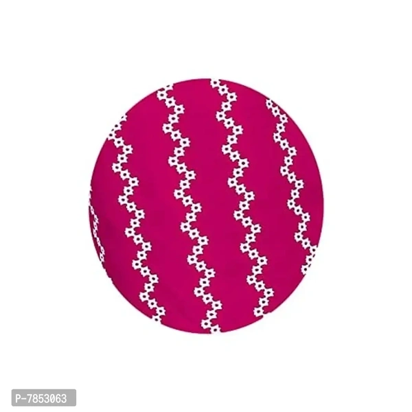 Full Length Printed Rayon Palazzo for Girls and Women with miyani and dori. Pack of 2 (Free Size, Black, Pink) - 2XL