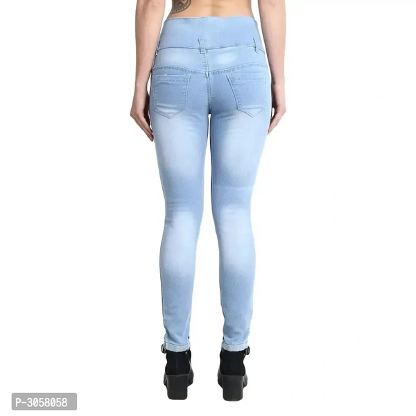 Blue Denim Jeans For Women's - 30