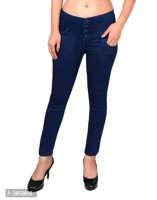 Blue Denim Jeans For Women's - 28