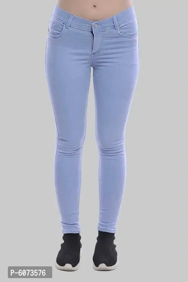 Fabulous Stunning Blue Denim Jeans For Women - 32
