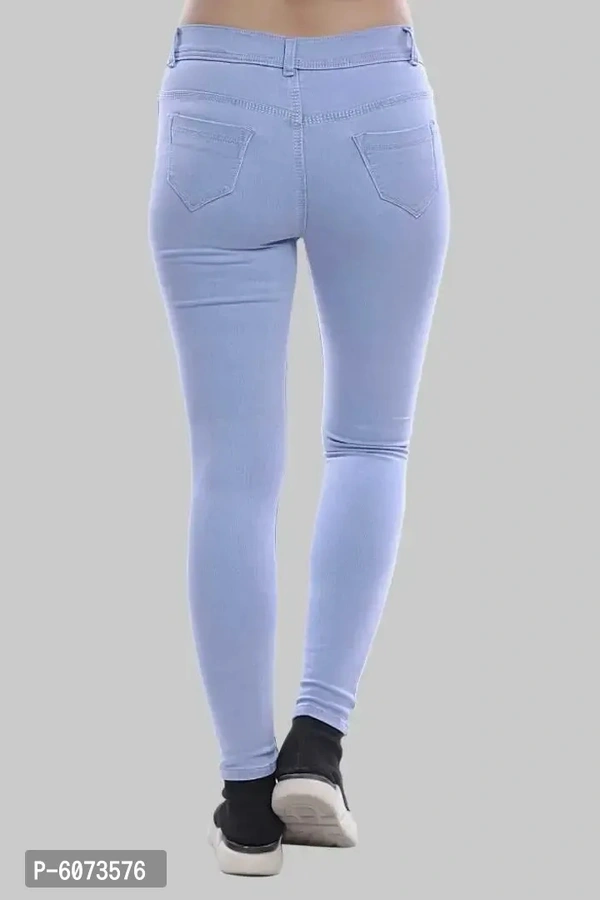 Fabulous Stunning Blue Denim Jeans For Women - 32