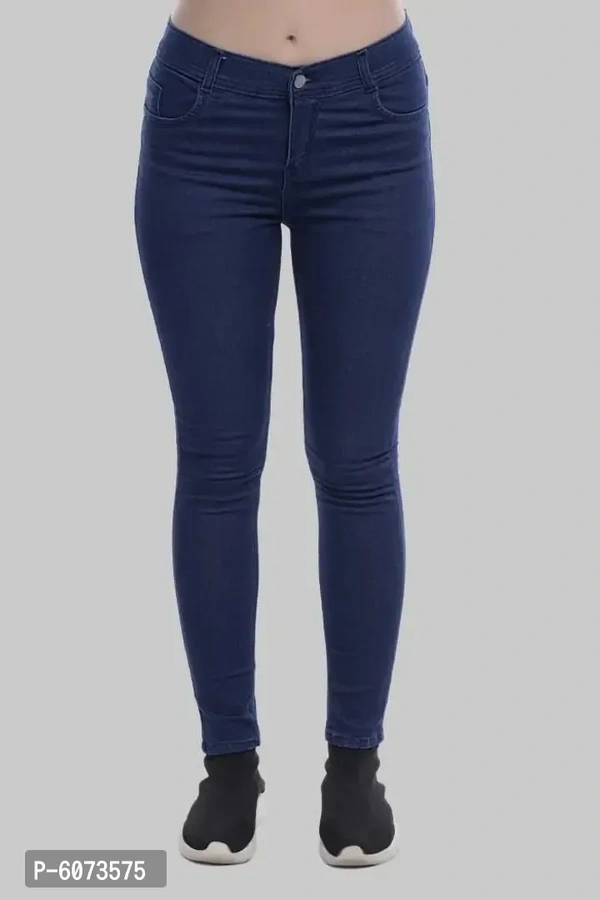 Fabulous Stunning Blue Denim Jeans For Women - 28