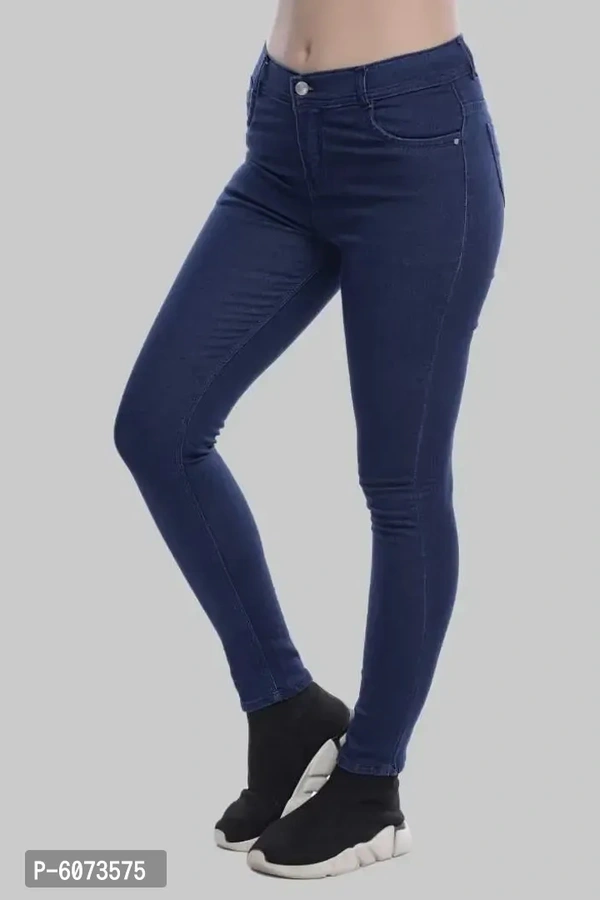 Fabulous Stunning Blue Denim Jeans For Women - 28