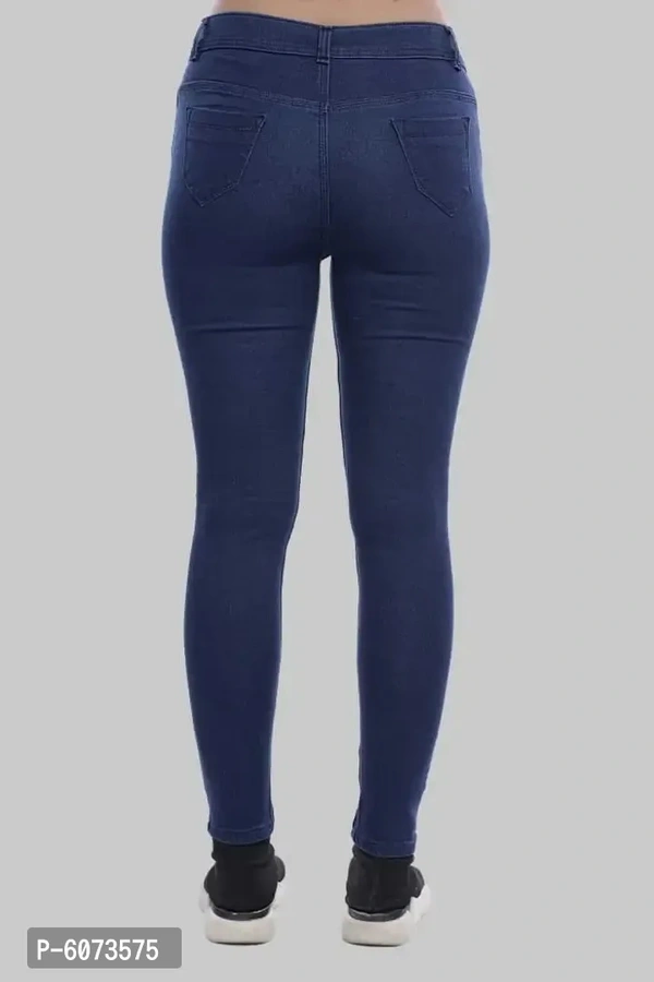 Fabulous Stunning Blue Denim Jeans For Women - 28