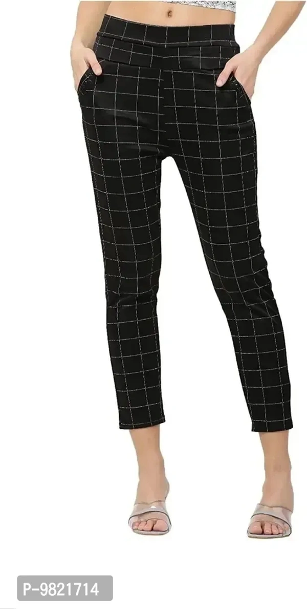 Women Stylish Slim Fit Jeggings - M