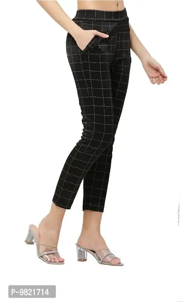 Women Stylish Slim Fit Jeggings - L