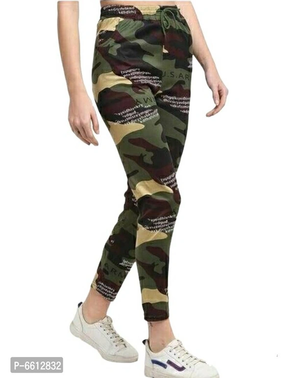 comfy casual women army jeggings - 34