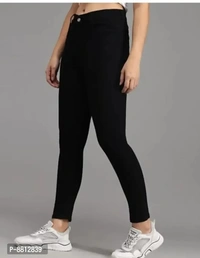 Classic Denim Solid Jeans for Women - 28