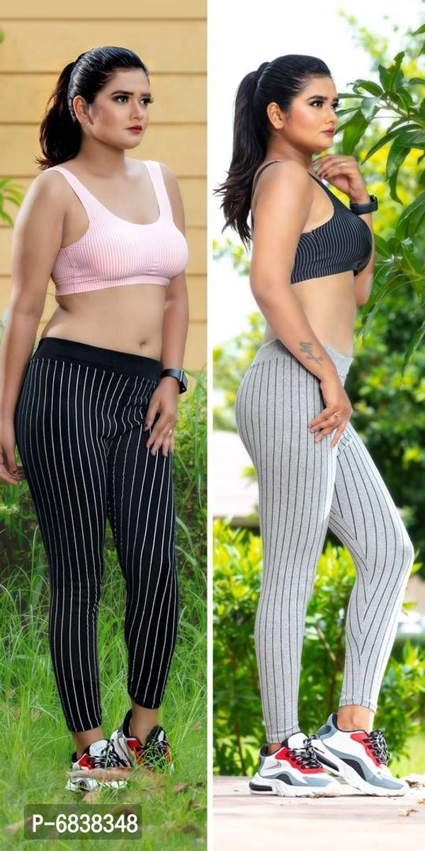 Womens Slim Fit Jeggings Pack Of 2 - 36