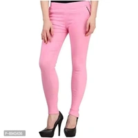 KIBA RETAIL Solid Polycotton Casual Multi-Colored Jegging for Women's/Girl's Pack of 1 (Size-28,30,32,34,36) - 34