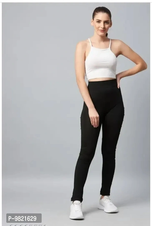 Women Stylish Slim Fit Jeggings - M
