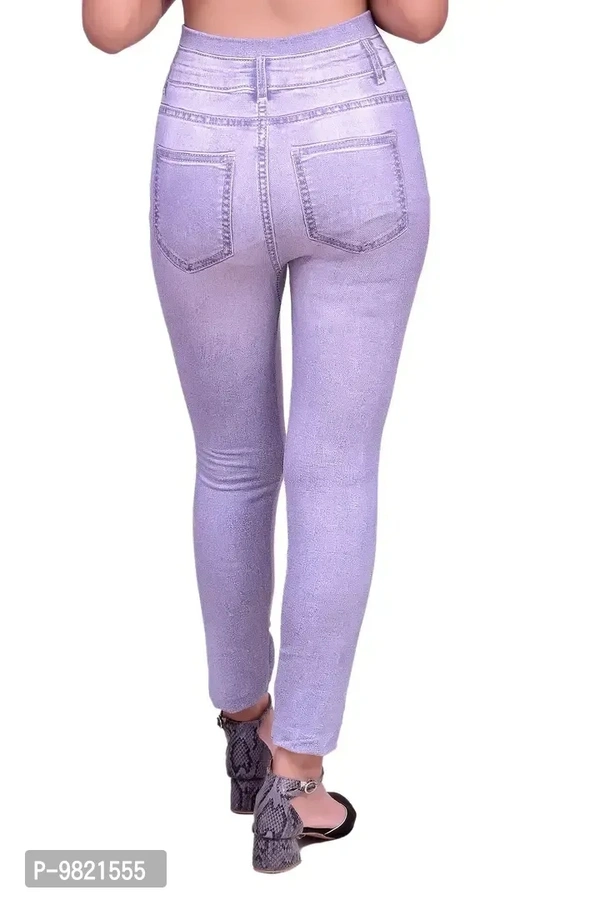 Women Stylish Slim Fit Jeggings - M