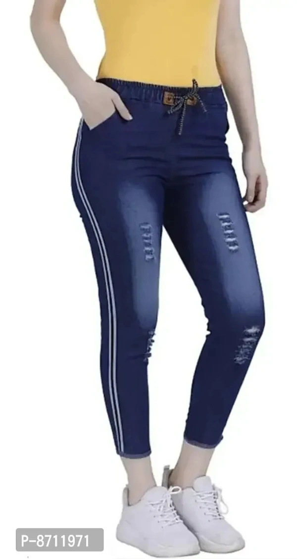 Stylish Women Denim Jeans - 36