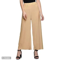 STYLE PITARA Women's Straight Fit Polyester Palazzo