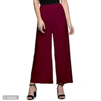 STYLE PITARA Women's Straight Fit Polyester Palazzo