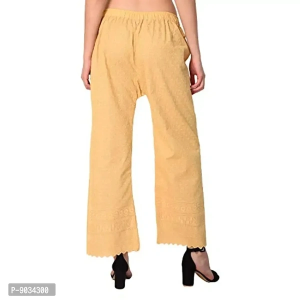 Co-Ords Fashion Women's Palazzo(Gold)