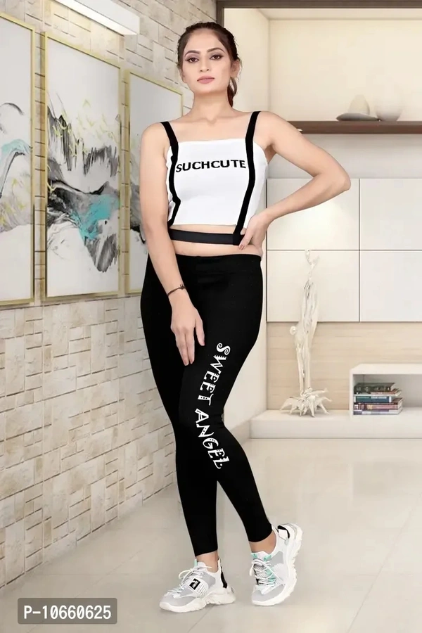 Stylish Cotton Blend Women Jeggings - 30