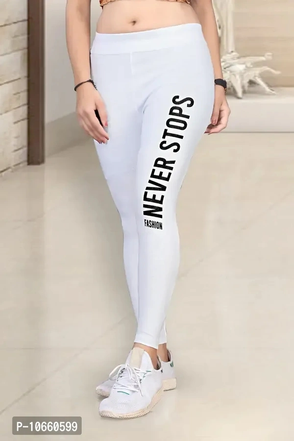 Stylish Cotton Blend Women Jeggings - 30