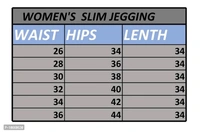 Stylish Cotton Blend Women Jeggings - 28