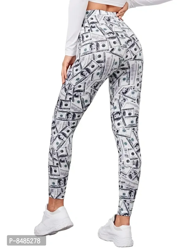Trendy Lycra Blended Black Checked Gym Wear Active Wear Yoga Wear Jegging Tight For Women - 32