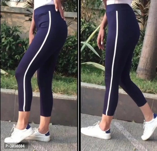 Classy Cotton Printed Women's Sports Wear Pant - l
