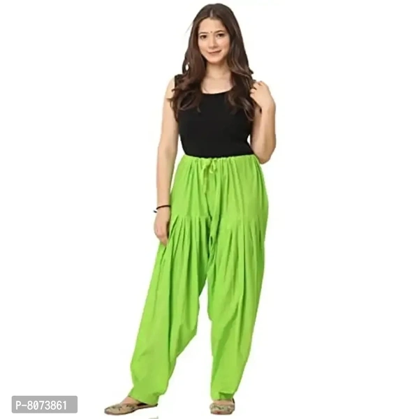 Endfashion Women's Semi Patiala Salwar with Dupatta – Cotton Blend - 42, Green