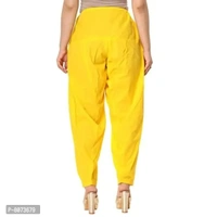 Endfashion Women's Semi Patiala Salwar with Dupatta – Cotton Blend - 42, Yellow