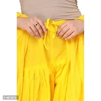 Endfashion Women's Semi Patiala Salwar with Dupatta – Cotton Blend - 42, Yellow