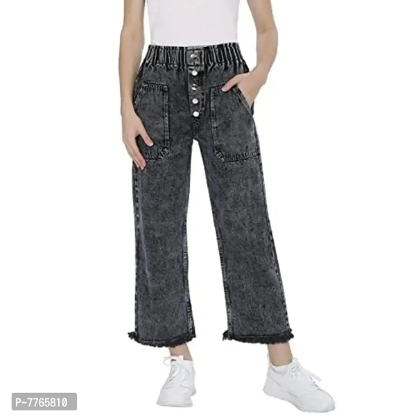 Aglobi Women's/Girl's Fancy Elegant Trendy Glamorous Denim Palazzo - 28