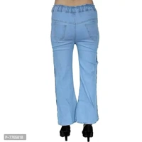 Aglobi Womens/Girls Fancy Elegant Trendy Glamorous Denim Palazzo - 32