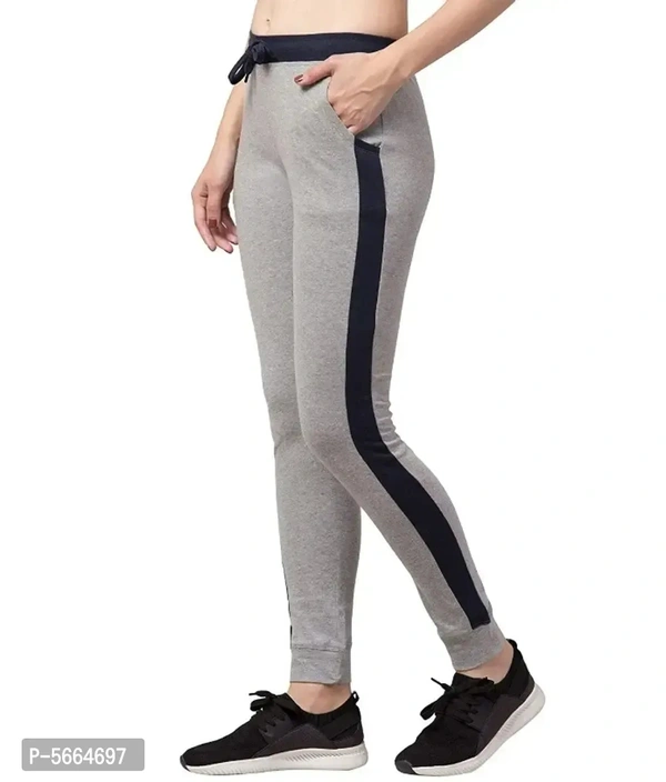 Women's Slim fit Cotton Track Pant, Sports Lower, Joggers for Lounge Wear and Daily Use for Women - M