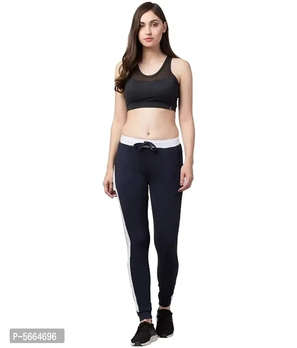 Women's Slim fit Cotton Track Pant, Sports Lower, Joggers for Lounge Wear and Daily Use for Women - S