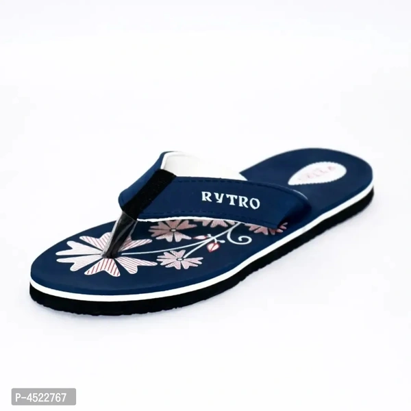 Women's Stylish and Trendy Brown Printed EVA Slippers - Uk4